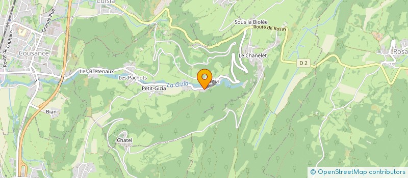 localisation de l'entreprise MONSIEUR BASTIEN FATON  GIZIA