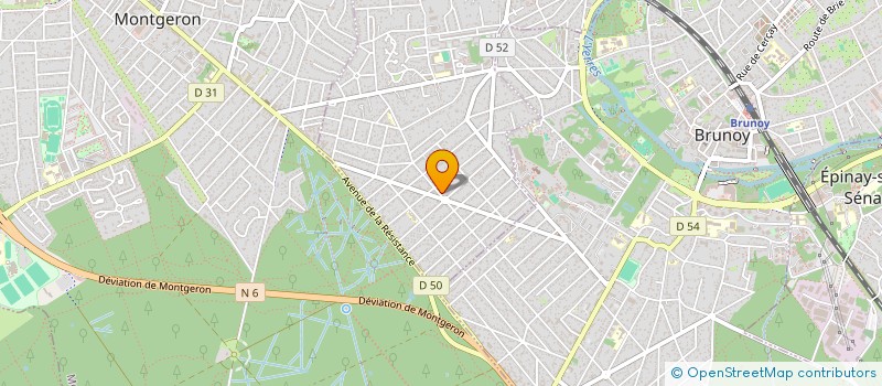 localisation de l'entreprise MONSIEUR BASTIEN FAUCHEUR  YERRES