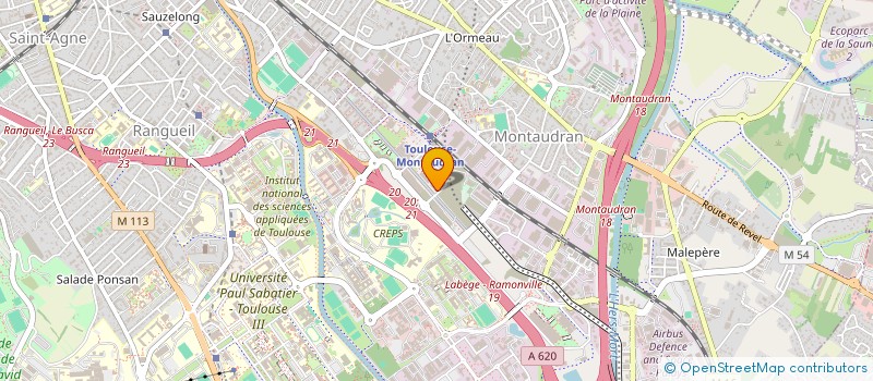 localisation de l'entreprise MONSIEUR BASTIEN FERBU à TOULOUSE