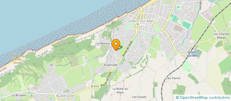 localisation de l'entreprise MONSIEUR BASTIEN FERET à VILLERS-SUR-MER