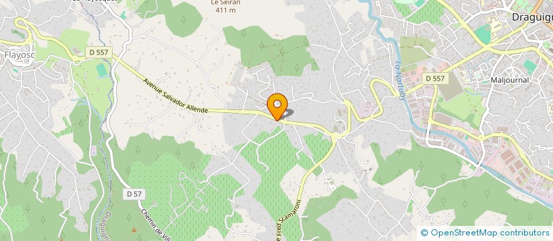 localisation de l'entreprise MONSIEUR BASTIEN FERLAUD  DRAGUIGNAN