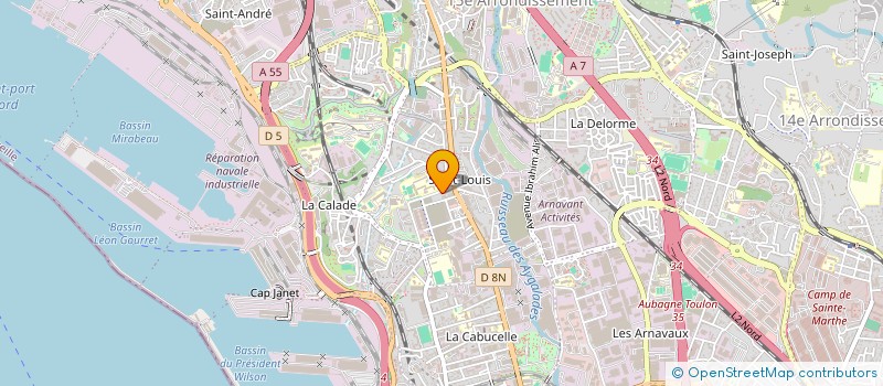 localisation de l'entreprise MONSIEUR BASTIEN FERNANDEZ à MARSEILLE