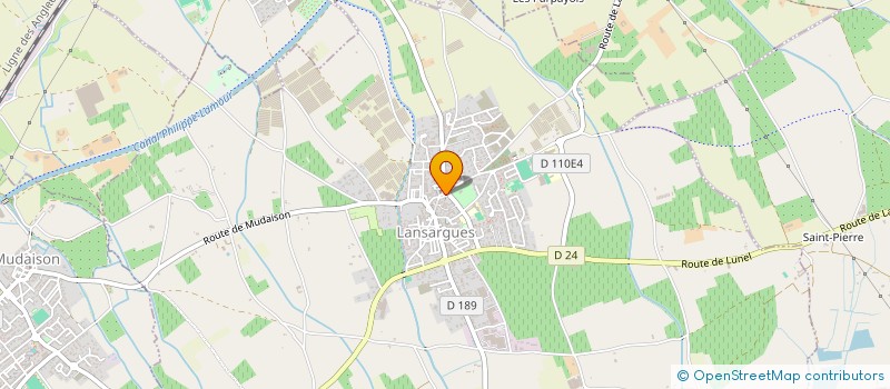 localisation de l'entreprise MONSIEUR BASTIEN FERRARI  LANSARGUES