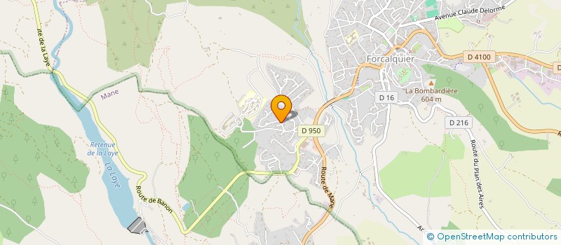 localisation de l'entreprise MONSIEUR BASTIEN FERRET  MOUGINS