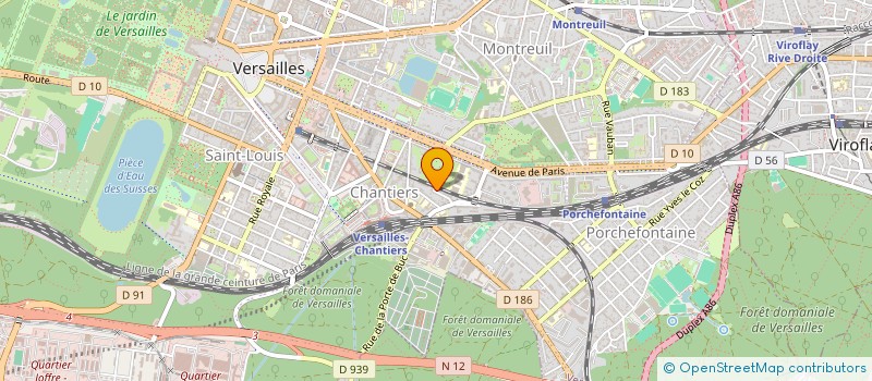 localisation de l'entreprise MONSIEUR BASTIEN FICKUS à VERSAILLES