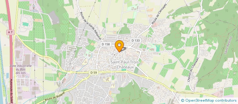 localisation de l'entreprise MONSIEUR BASTIEN FONTENELLE  SAINT-PAUL-TROIS-CHATEAUX