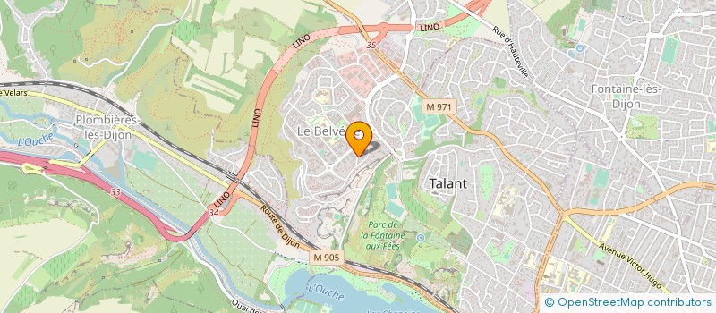 localisation de l'entreprise MONSIEUR BASTIEN FORGET  TALANT