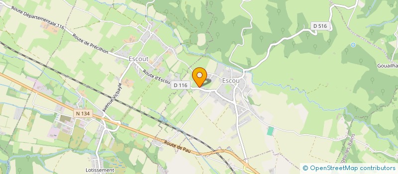 localisation de l'entreprise MONSIEUR BASTIEN GALHARRET  SAINT-LEU