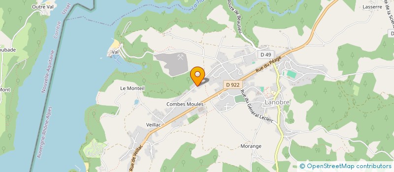 localisation de l'entreprise MONSIEUR BASTIEN GANDBOEUF  CLERMONT-FERRAND