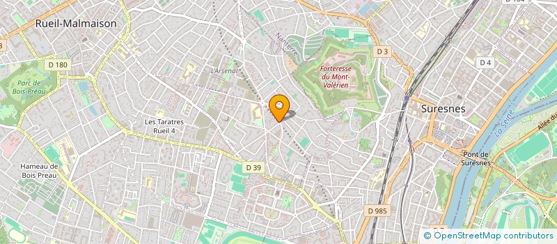 localisation de l'entreprise MONSIEUR BASTIEN GERARD à RUEIL-MALMAISON