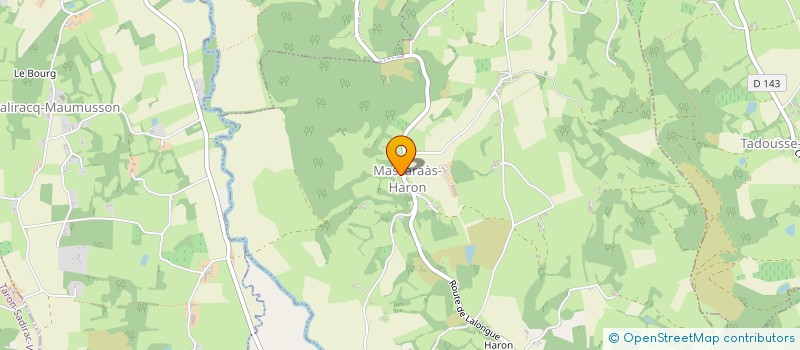 localisation de l'entreprise MONSIEUR BASTIEN GIMINEZ  MASCARAAS-HARON