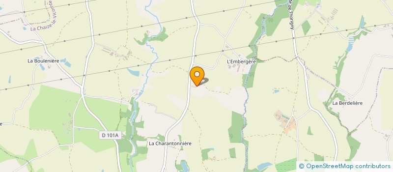 localisation de l'entreprise MONSIEUR BASTIEN GIRAUD  LA CHAIZE-LE-VICOMTE