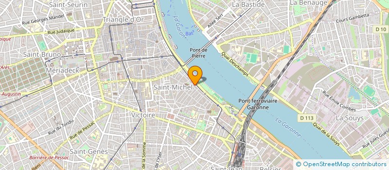 localisation de l'entreprise MONSIEUR BASTIEN GRACIA  BORDEAUX