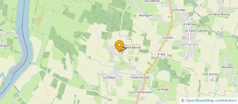 localisation de l'entreprise MONSIEUR BASTIEN GRANDFILS  SAINT-DIDIER-SUR-CHALARONNE