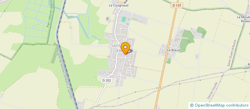 localisation de l'entreprise MONSIEUR BASTIEN GRASSET  SAINT-OUEN-D'AUNIS