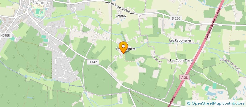 localisation de l'entreprise MONSIEUR BASTIEN GREMILLON  RUAUDIN