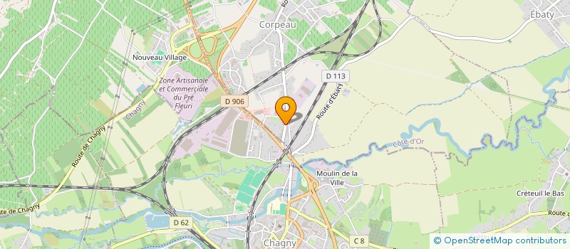 localisation de l'entreprise MONSIEUR BASTIEN GUEDRA  CORPEAU