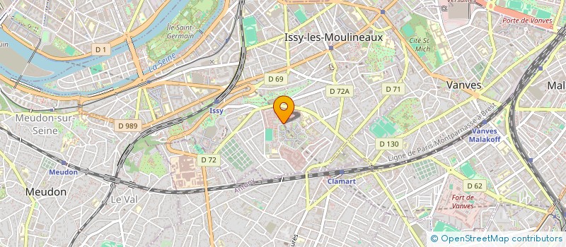 localisation de l'entreprise MONSIEUR BASTIEN GUELT à ISSY-LES-MOULINEAUX