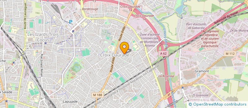 localisation de l'entreprise MONSIEUR BASTIEN GUENDE  TOULOUSE