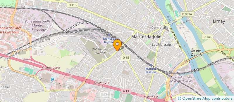 localisation de l'entreprise MONSIEUR BASTIEN HANDT à MANTES-LA-VILLE