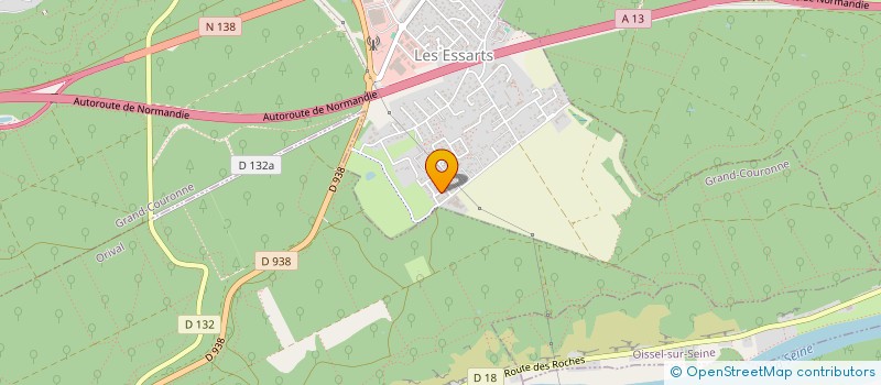 localisation de l'entreprise MONSIEUR BASTIEN HAREL  GRAND-COURONNE