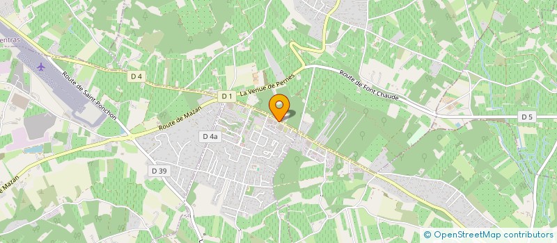 localisation de l'entreprise MONSIEUR BASTIEN HAUET  SAINT-DIDIER