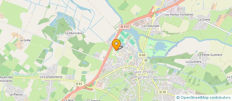 localisation de l'entreprise MONSIEUR BASTIEN HEGRON à SAINT-PHILBERT-DE-GRAND-LIEU