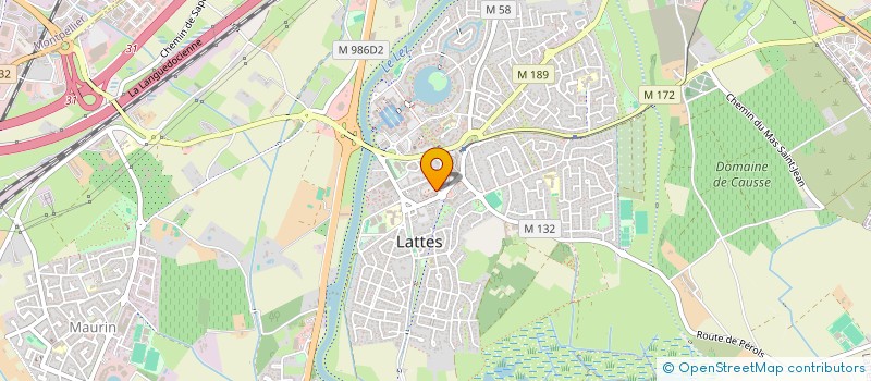 localisation de l'entreprise MONSIEUR BASTIEN HELAL à LATTES
