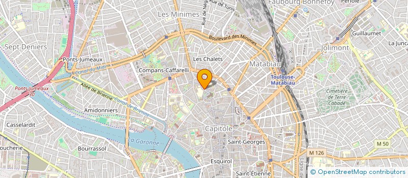 localisation de l'entreprise MONSIEUR BASTIEN HENDRICKX  TOULOUSE