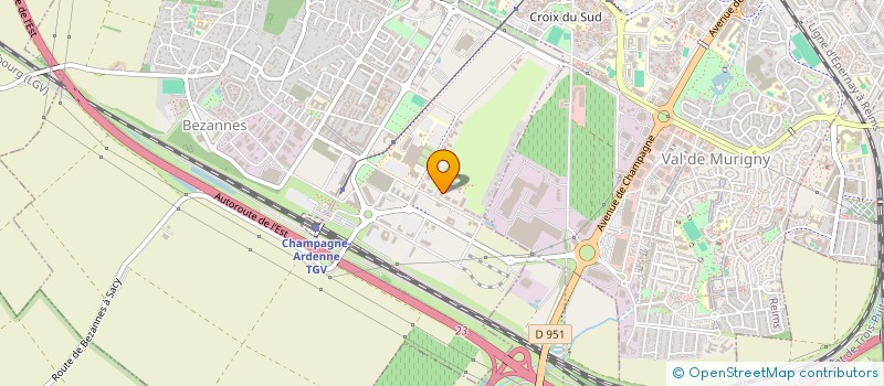 localisation de l'entreprise MONSIEUR BASTIEN HOUDEBINE  BEZANNES