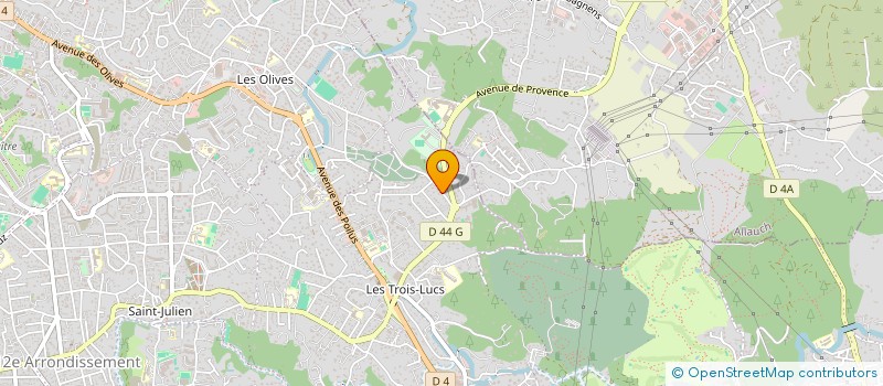 localisation de l'entreprise MONSIEUR BASTIEN ITALIANO  MARSEILLE