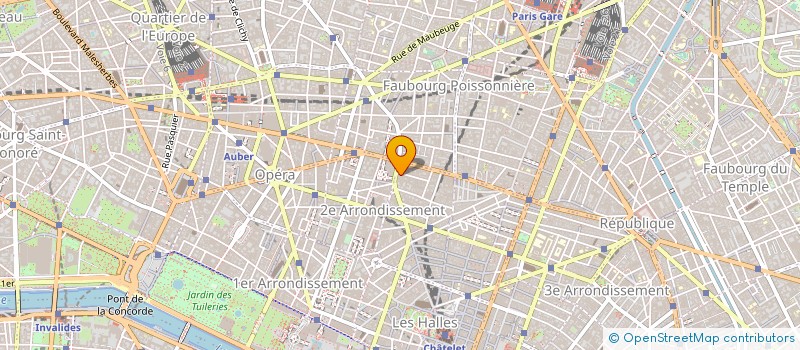 localisation de l'entreprise MONSIEUR BASTIEN JOHN CESAR DELMAILLE à PARIS