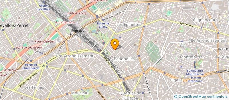 localisation de l'entreprise MONSIEUR BASTIEN JOSEPH  SAINT-OUEN-SUR-SEINE