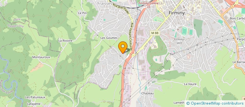 localisation de l'entreprise MONSIEUR BASTIEN JOUBERT à FRAISSES