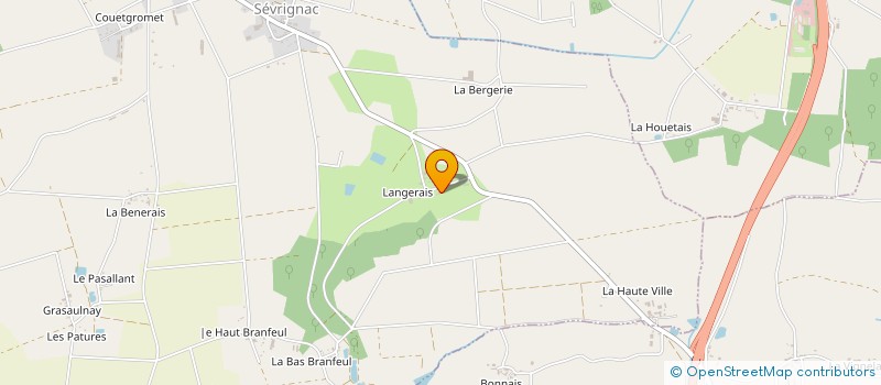 localisation de l'entreprise MONSIEUR BASTIEN L'HOURRE  LA NOE-BLANCHE