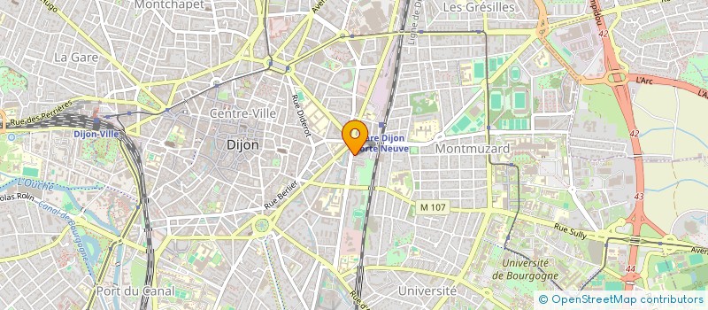 localisation de l'entreprise MONSIEUR BASTIEN LABAILS à DIJON
