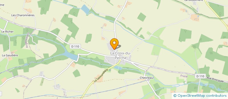 localisation de l'entreprise MONSIEUR BASTIEN LACHAUSSEE à LA CROIX DU PERCHE