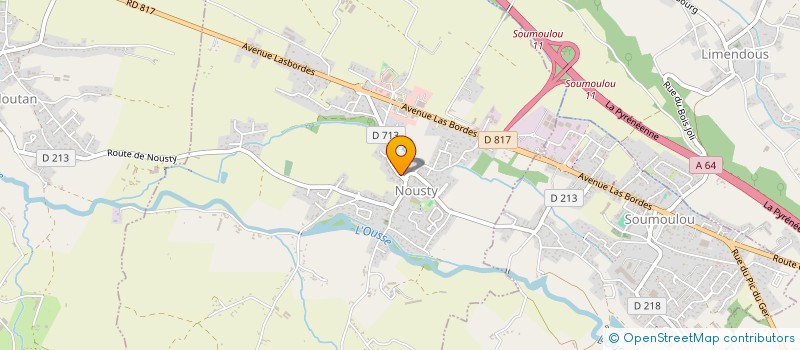 localisation de l'entreprise MONSIEUR BASTIEN LAHORE  LIMENDOUS