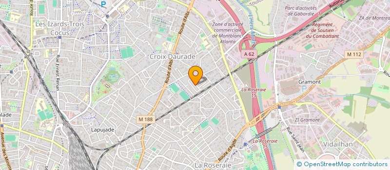 localisation de l'entreprise MONSIEUR BASTIEN LAIRIS à TOULOUSE
