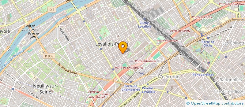 localisation de l'entreprise MONSIEUR BASTIEN LALANNE à LEVALLOIS PERRET