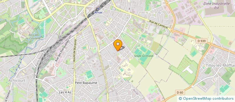 localisation de l'entreprise MONSIEUR BASTIEN LAMORIL à ARRAS