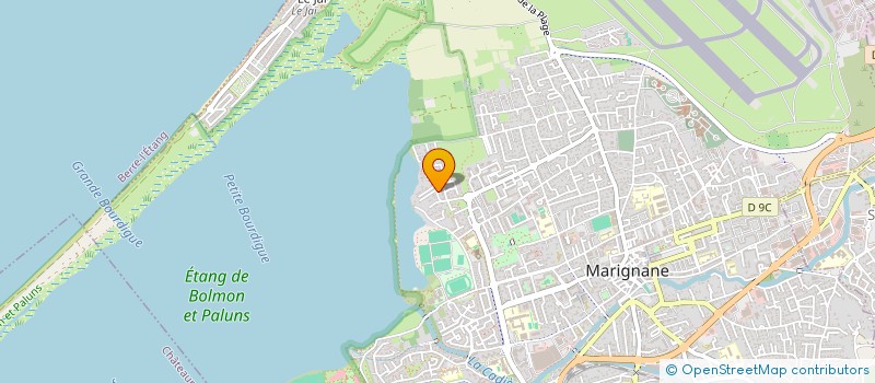 localisation de l'entreprise MONSIEUR BASTIEN LANDINI  MARIGNANE