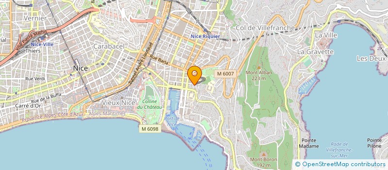 localisation de l'entreprise MONSIEUR BASTIEN LANTERI à NICE