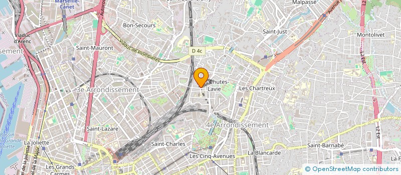 localisation de l'entreprise MONSIEUR BASTIEN LAVAL à MARSEILLE