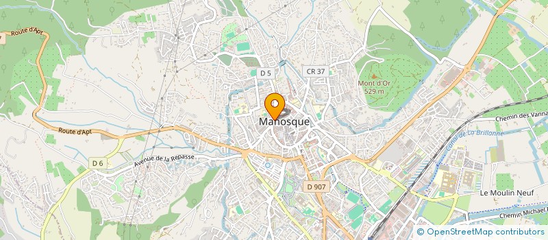 localisation de l'entreprise MONSIEUR BASTIEN LE CALVEZ à MANOSQUE
