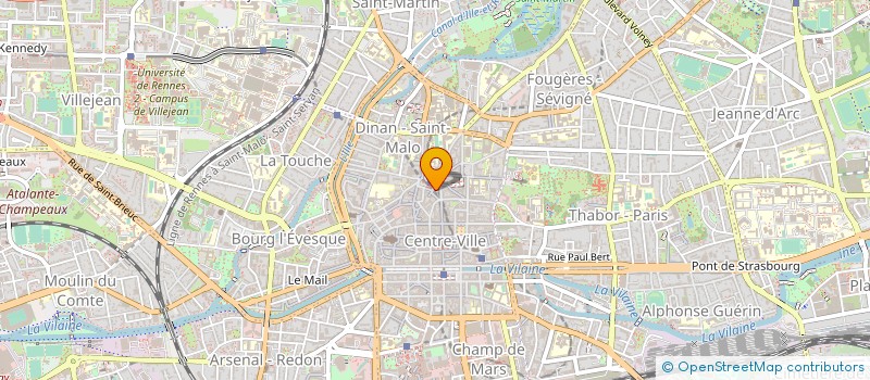 localisation de l'entreprise MONSIEUR BASTIEN LECOUFFE  RENNES