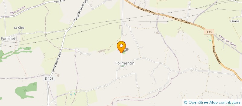 localisation de l'entreprise MONSIEUR BASTIEN LECOURT  BEAUFOUR DRUVAL