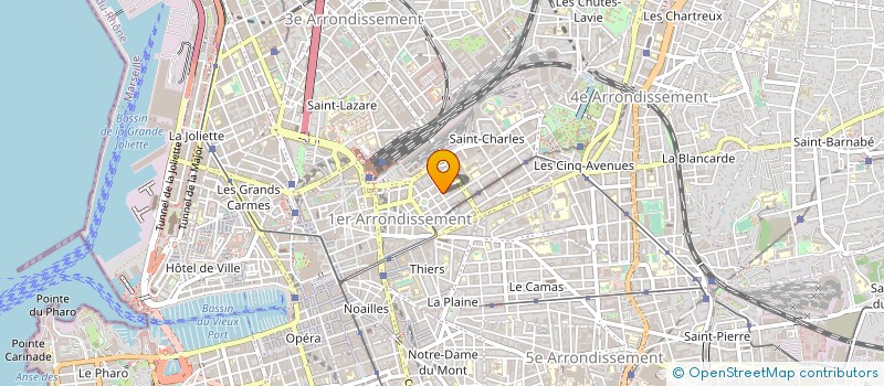 localisation de l'entreprise MONSIEUR BASTIEN LEFEBVRE à MARSEILLE