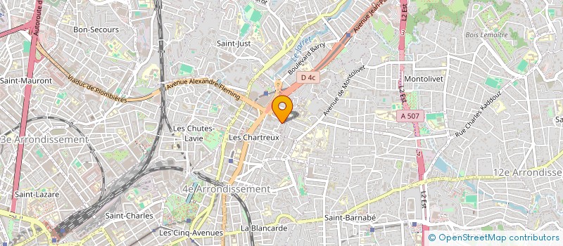 localisation de l'entreprise MONSIEUR BASTIEN LEO à MARSEILLE