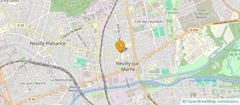 localisation de l'entreprise MONSIEUR BASTIEN LIMONNE à NEUILLY-SUR-MARNE